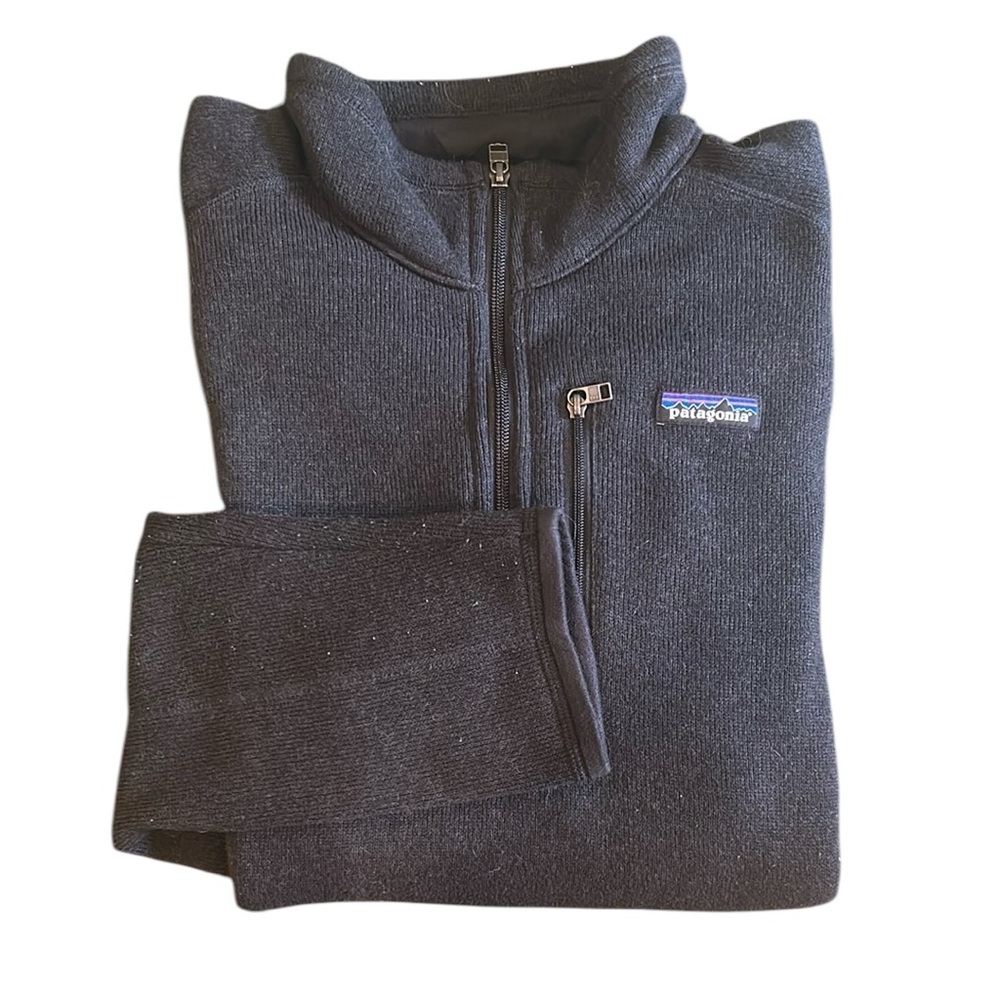 COPY - Patagonia Men's Black Sweater - Picture 1 of 5